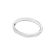 Bracelete Swarovski Dextera, Modelo Octagonal, Branca, Lacado a Ródio