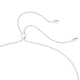 Pingente Swarovski Stella, Combinação de Lapidações, Estrela, Branco, Lacado a Ródio