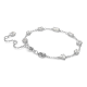 Pulseira Swarovski Mesmera, Combinação de Lapidações, Design Disperso, Branca, Lacado a Ródio