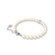 Bracelet Swarovski Remix Collection, Branco, Lacado a Ródio