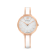 Relógio Swarovski Crystalline Delight, Branco, Acabamento em Rosa Dourado