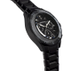 Relógio Swarovski 39Mm, Fabrico Suiço, Pulseira de Metal, Preto, Acabamento a Preto