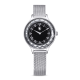 Relógio Swarovski Octea Nova, Fabrico Suiço, Pulseira de Metal, Preto, Aço Inoxidável 5650042