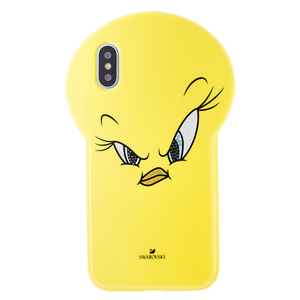 Capa para Smartphone Swarovski Looney Tunes Tweety, Iphone® X/Xs, Amarelo