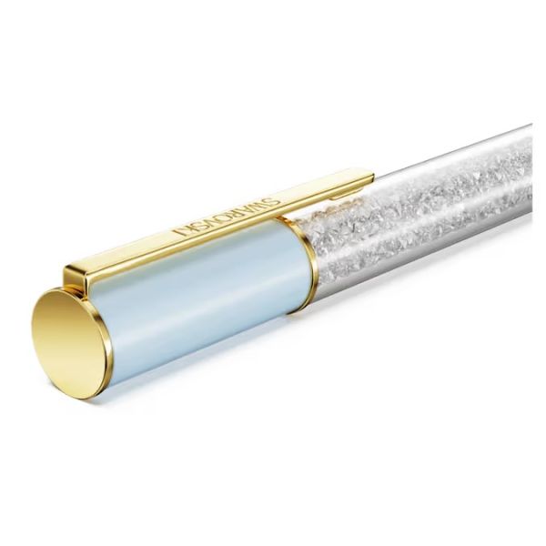 Esferográfica Swarovski Crystalline Lustre Multicor, Lacado a dourado